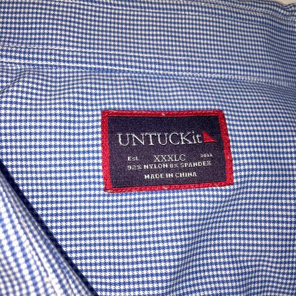 UntuckIt Men's XXXLC Button Up Long Sleeve Shirts Lot of 6 Big Tall - Picture 9 of 16